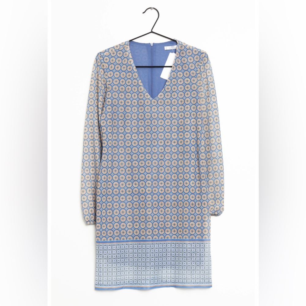 Mango Paisley Long Sleeves Dress